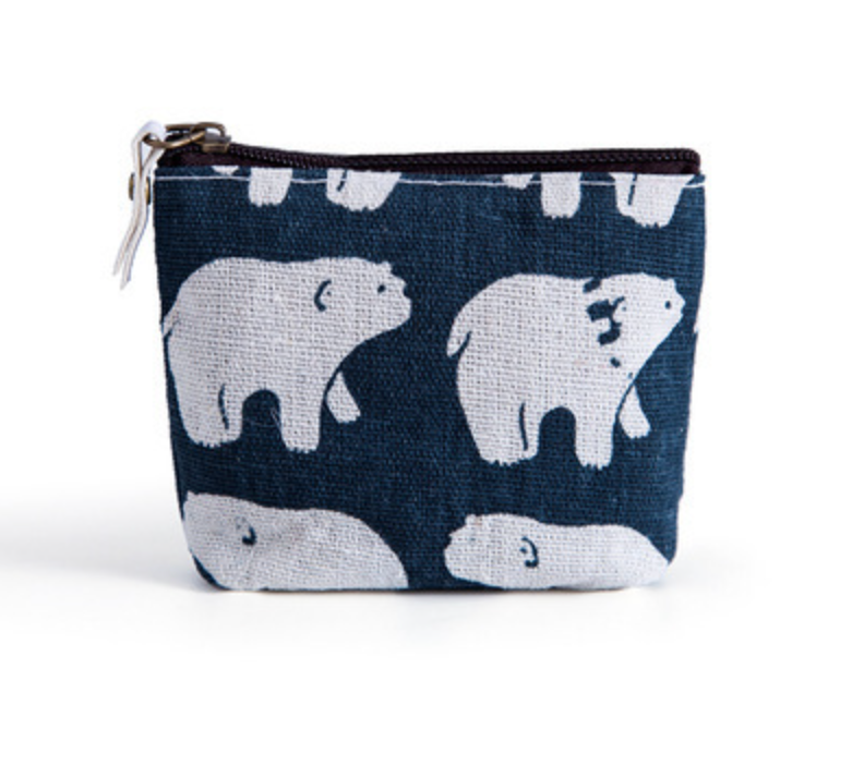 Child's coin purse - Polar Bear