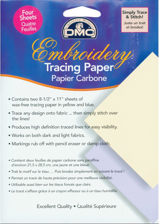 DMC Embroidery Tracing Paper