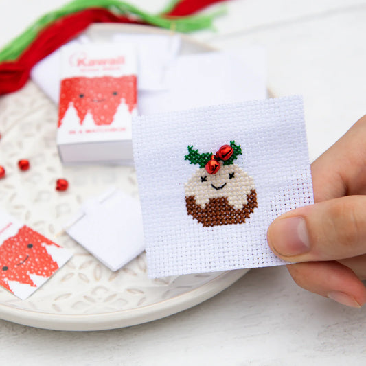 Christmas Pudding Cross Stitch Kit