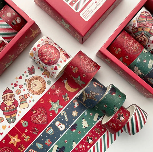 Washi Tape Assorted Christmas Box