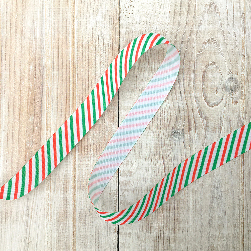 15mm Candy Stripe Ribbon – Christmas Makery