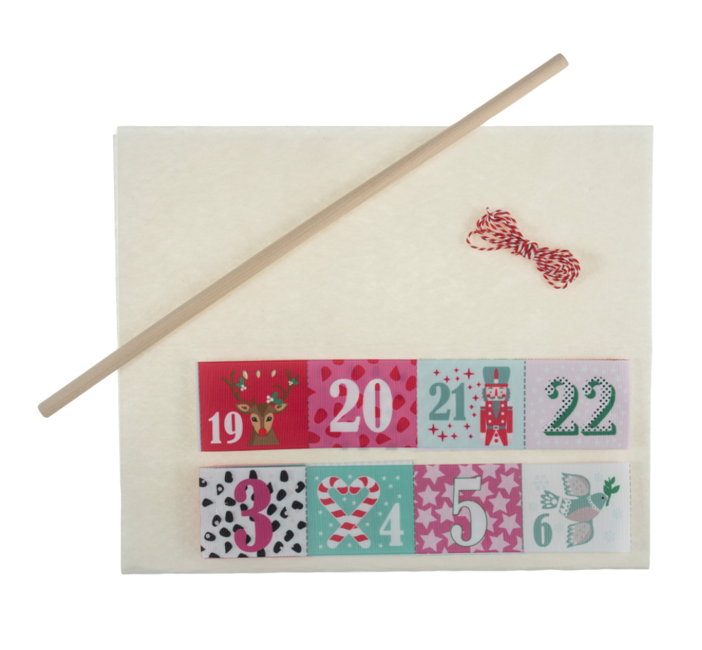 Make Your Own Advent Calendar - Pink