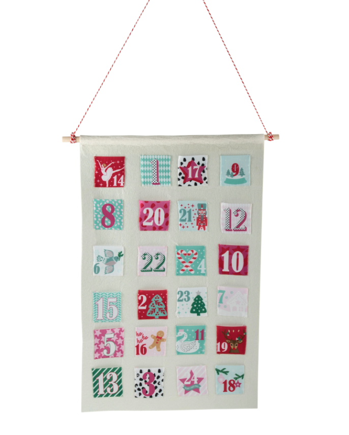 Make Your Own Advent Calendar - Pink