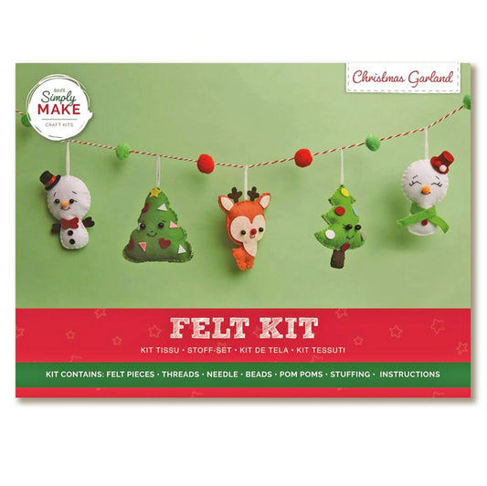 Christmas Garland Felt Kit