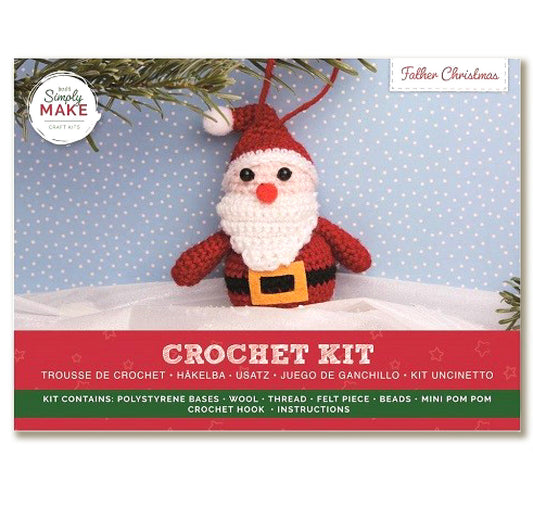 Father Christmas Crochet Kit